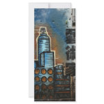 Taipei City graffiti, Taipei, Taiwan Rack Card