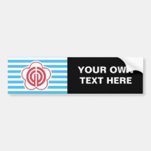 Taipei Flag Bumper Stickers