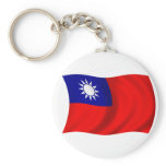 Taiwan flag key chains