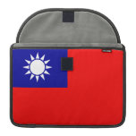 Taiwan Flag Sleeve For MacBooks