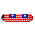 Taiwan Waterpolice, China flag Skateboard