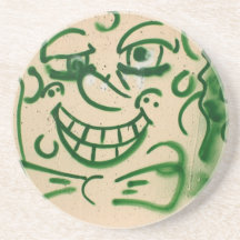 Taiwanese graffiti, Taipei, Taiwan Coasters