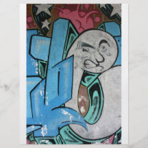 Taiwanese graffiti, Taipei, Taiwan Custom Flyer