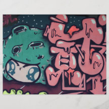 Taiwanese graffiti, Taipei, Taiwan Flyers