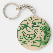 Taiwanese graffiti, Taipei, Taiwan Key Chain