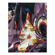 Taiwanese graffiti, Taipei, Taiwan Custom Letterhead