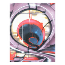 Taiwanese graffiti, Taipei, Taiwan Custom Letterhead