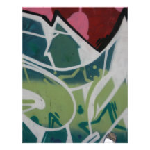 Taiwanese graffiti, Taipei, Taiwan Letterhead Template