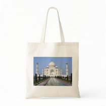 Taj Mahal, Agra, India Canvas Bags