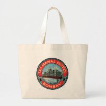 Taj Mahal Hotel Bombay Canvas Bag