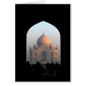 Taj Mahal in the Light of Dawn India Photo Card