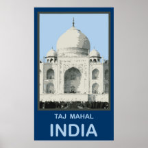 Taj Mahal India Posters