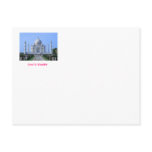 taj mahal, Love is Wonder Post Card
