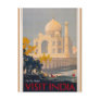 Taj Mahal Vertical Postcard