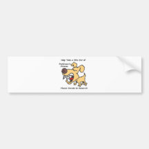Take a Bite Out of Parkinson's Bumper Stickers
