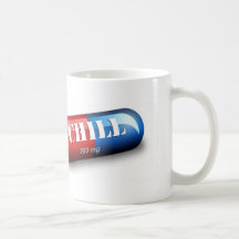 Take a Chill Pill Coffee Mugs
