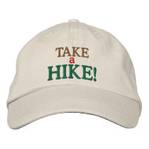 Take a Hike! Embroidered Baseball Caps