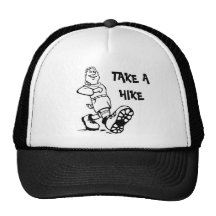 TAKE A HIKE, Hiker Cap Mesh Hat