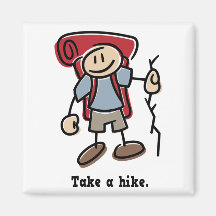 Take a Hike Magnet