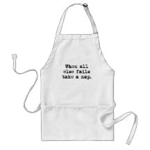 Take A Nap Aprons