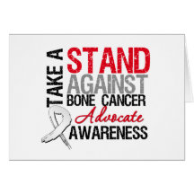 Take a Stand Against Bone Cancer Greeting Cards