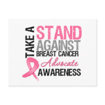 Take a Stand Against Breast Cancer Postcards