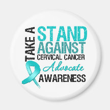 Take a Stand Against Cervical Cancer Magnets