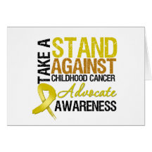 Take a Stand Against Childhood Cancer Card
