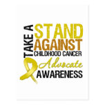 Take a Stand Against Childhood Cancer Postcards