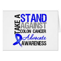 Take a Stand Against Colon Cancer Card