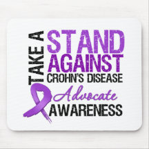 Take a Stand Against Crohn's Disease Mouse Mats