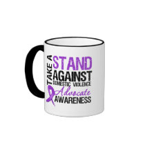 Take A Stand Against Domestic Violence Mugs