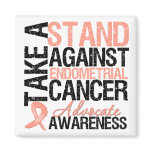 Take a Stand Against Endometrial Cancer magnets