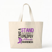 Take a Stand Against Epilepsy Canvas Bag