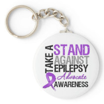 Take a Stand Against Epilepsy Keychains