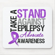 Take a Stand Against Epilepsy Mouse Mat