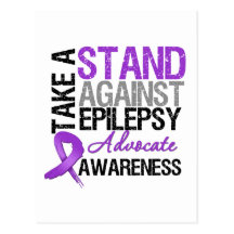 Take a Stand Against Epilepsy Post Cards