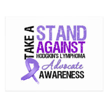 Take a Stand Against Hodgkin's Lymphoma Post Cards