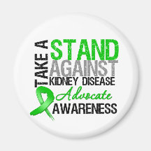 Take a Stand Against Kidney Disease Refrigerator Magnets