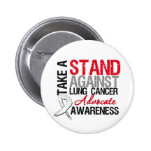 Take a Stand Against Lung Cancer Pin