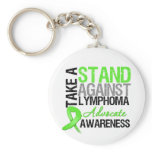 Take a Stand Against LYMPHOMA Key Chains