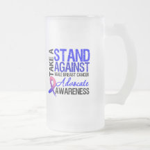 Take a Stand Against Male Breast Cancer Mug