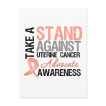 Take a Stand Against Uterine Cancer postcards