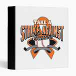 Take a Strike Against Leukaemia Vinyl Binder