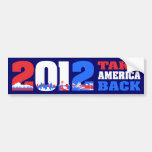 Take America Back 2012 Bumper Stickers