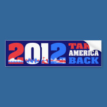 Take America Back 2012 bumper stickers