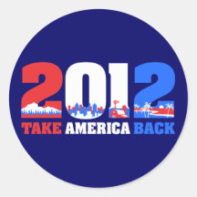 Take America Back 2012 Sticker