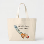 Take away the government credit cards canvas bag