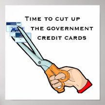 Take away the government credit cards print