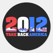 Take Back America 2012 Sticker